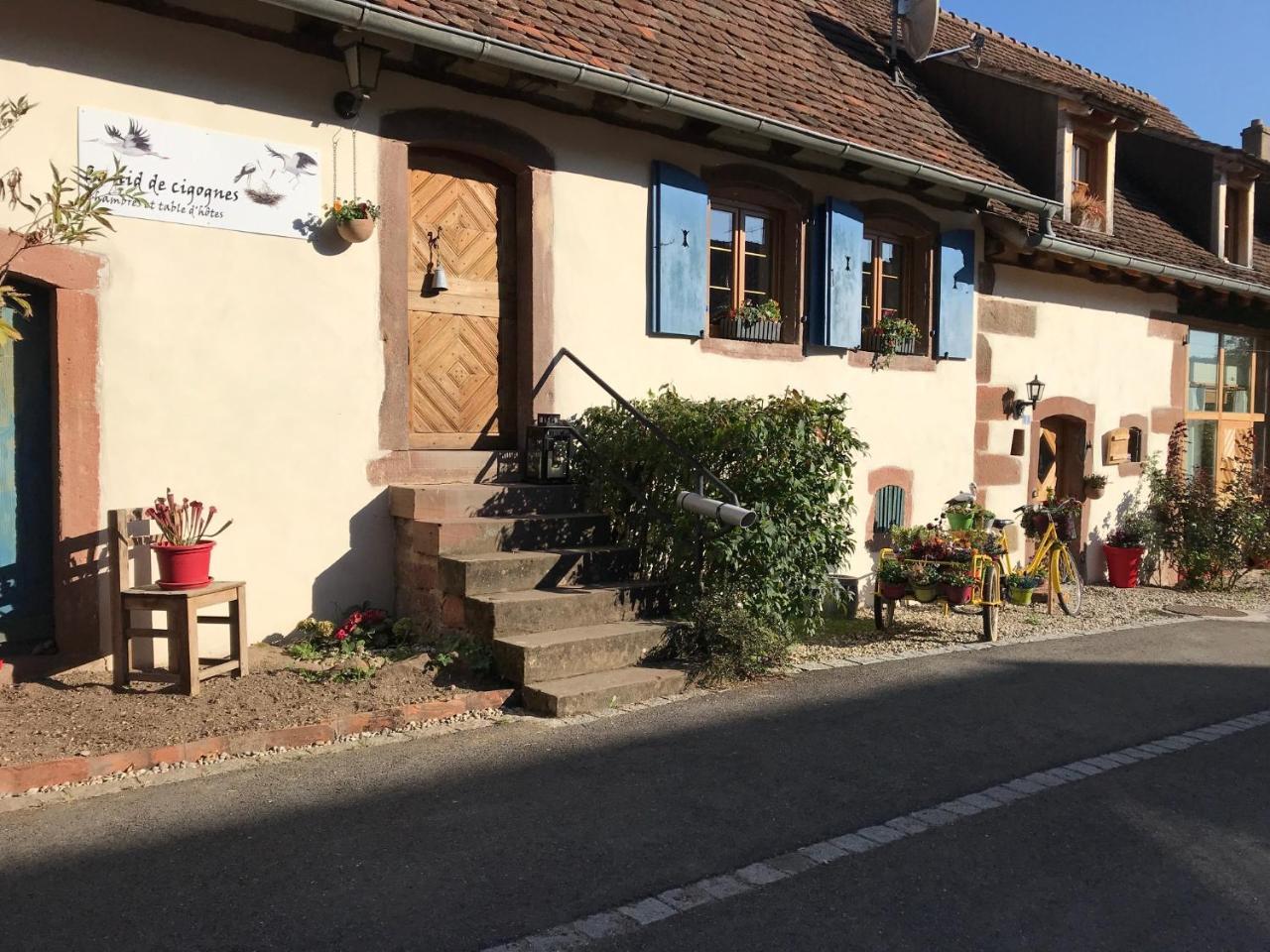 Hotel Le Nid De Cigognes Hengwiller Zewnętrze zdjęcie